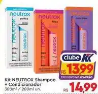 Komprao Atacadista Neutrox - kit shampoo + condicionador oferta