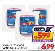 Komprao Atacadista Pamplona - linguiça toscana oferta