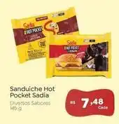 Novo Atacarejo Sadia - sanduiche hot pocket oferta