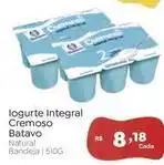 Novo Atacarejo Batavo - iogurte integral cremoso oferta