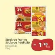 Novo Atacarejo Sadia/perdigão - steak de frango oferta