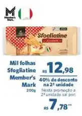 Sam's Club Mil folhas Sfogliatine Member's Mark oferta
