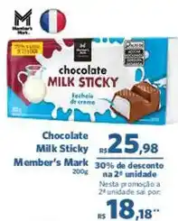 Sam's Club Chocolate milk sticky oferta