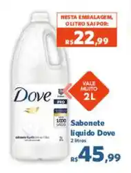 Sam's Club Sabonete liquido Dove oferta