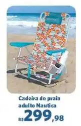 Sam's Club Cadeira de praia adulto Nautica oferta