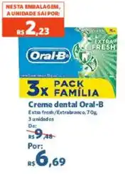 Sam's Club Creme dental Oral-B oferta