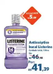 Sam's Club Antisséptico bucal Listerine oferta