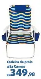 Sam's Club Cadeira de praia alta Cannes oferta