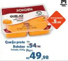 Sam's Club Queijo prato rohden oferta