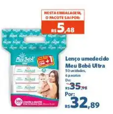 Sam's Club Lenço umedecido Meu Bebê Ultra oferta