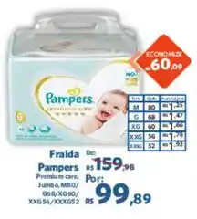 Sam's Club Fralda Pampers oferta
