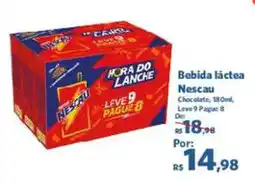 Sam's Club Bobina láctea Nescau oferta