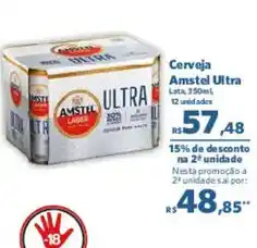 Sam's Club Cerveja Amstel Ultra oferta