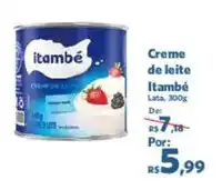 Sam's Club Creme de leite Itambé oferta