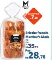 Sam's Club Brioche francês member's mark oferta