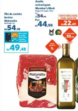 Sam's Club Filé de costela bovina Maturatta oferta
