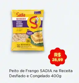Angeloni Peito de frango sadia na receita desfiado oferta