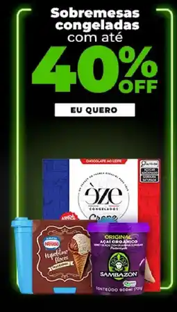Pão de Açúcar Sobremesas congeladas oferta
