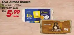 Dia Ovo Jumbo Branco oferta