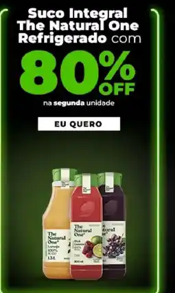 Pão de Açúcar Suco integral the natural one refrigerado oferta