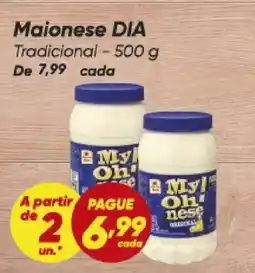 Dia Maionese dia tradicional oferta