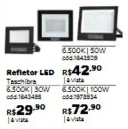Tumelero refletor led taschibra oferta
