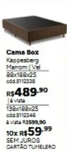 Tumelero Cama Box Kappesberg oferta