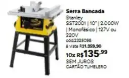Tumelero Serra Bancada Stanley oferta