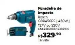 Tumelero Furadeira de Impacto Bosch oferta