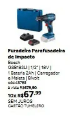Tumelero Furadelera Parafusadela de Impacto oferta