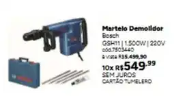 Tumelero Martelo Demolidor Bosch oferta