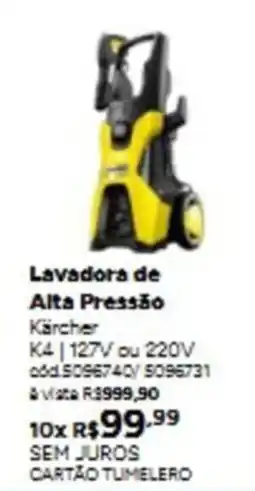 Tumelero Lavadora de alta pressão oferta