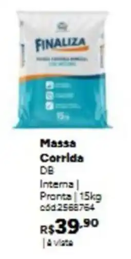 Tumelero Massa corrida db interna oferta