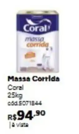 Tumelero Massa corrida oferta