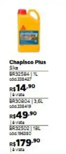 Tumelero Chaplisco Plus Silka oferta
