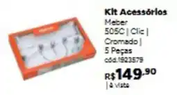 Tumelero Kit acessórios meber oferta