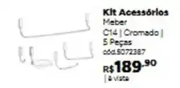 Tumelero Kit acessórios meber oferta