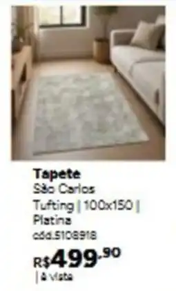 Tumelero Tapete são carlos oferta