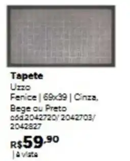 Tumelero Tapete Uzzo oferta