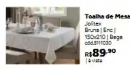 Tumelero Toalha de Mesa Bruna | Enc | Bege oferta