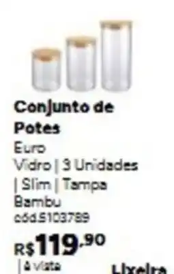 Tumelero Conjunto de Potes Euro oferta