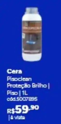 Tumelero Cera Pisoclean Proteção Brilho oferta