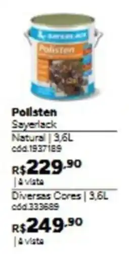 Tumelero Pollsten Sayerlack Natural oferta