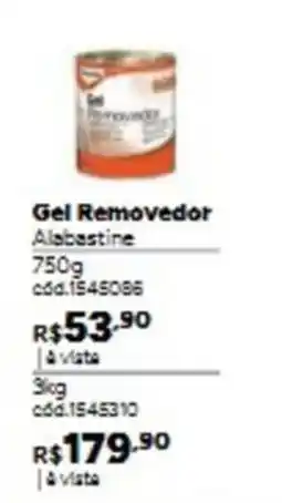 Tumelero Gel Removedor Alabastine oferta