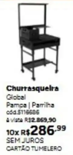Tumelero Churrasqueira Global Pampa Parrilha oferta