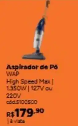 Tumelero Aspirador de pó wap oferta