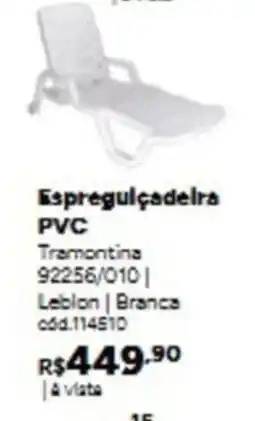Tumelero Espreguiçadeira pvc oferta