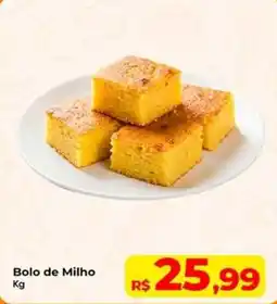 Rebouças Supermercados Bolo de Milho oferta