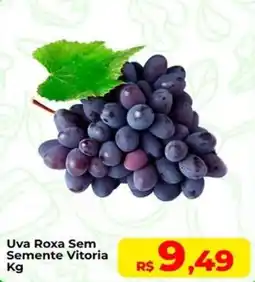 Rebouças Supermercados Uva Roxa Sem Semente Vitoria oferta