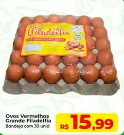 Rebouças Supermercados Ovos Vermelhos Grande Filadélfia oferta